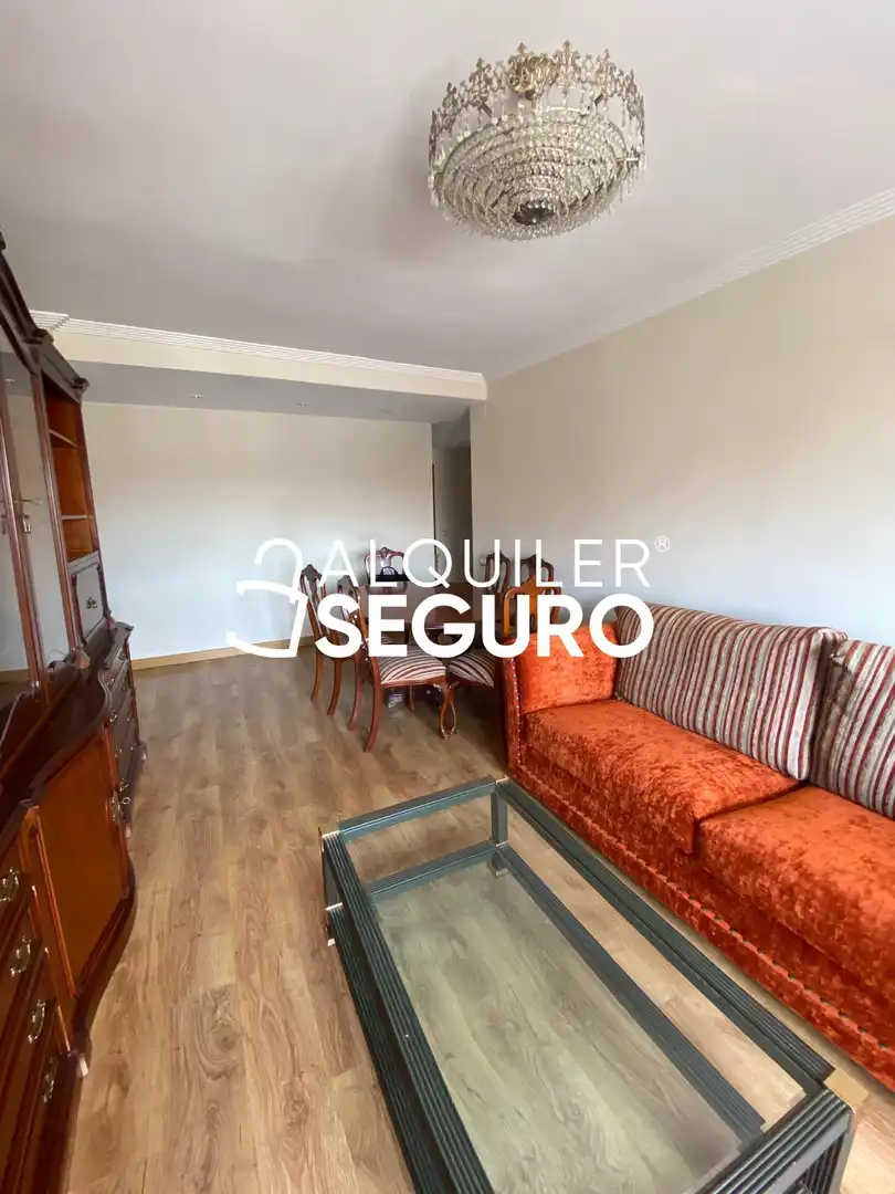 Living room of Flat for rent in Guadalajara  with Air Conditioner, Heating and Terrace