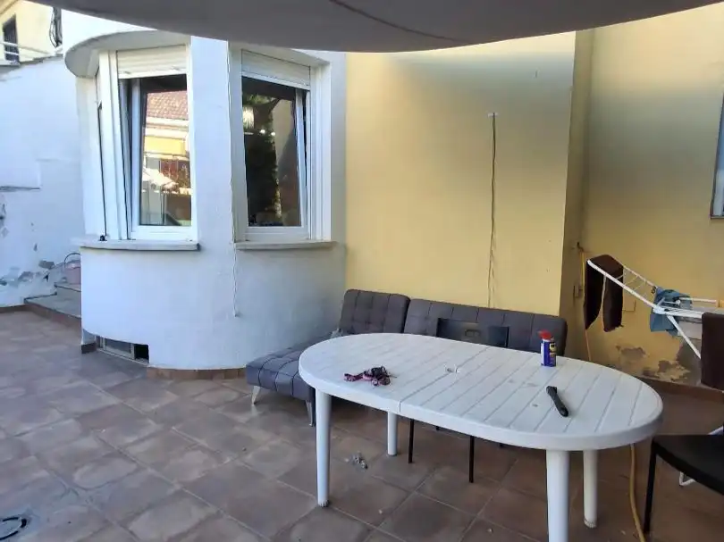 Terraza de Piso de alquiler en Getafe con Calefacción, Jardín privado y Parquet
