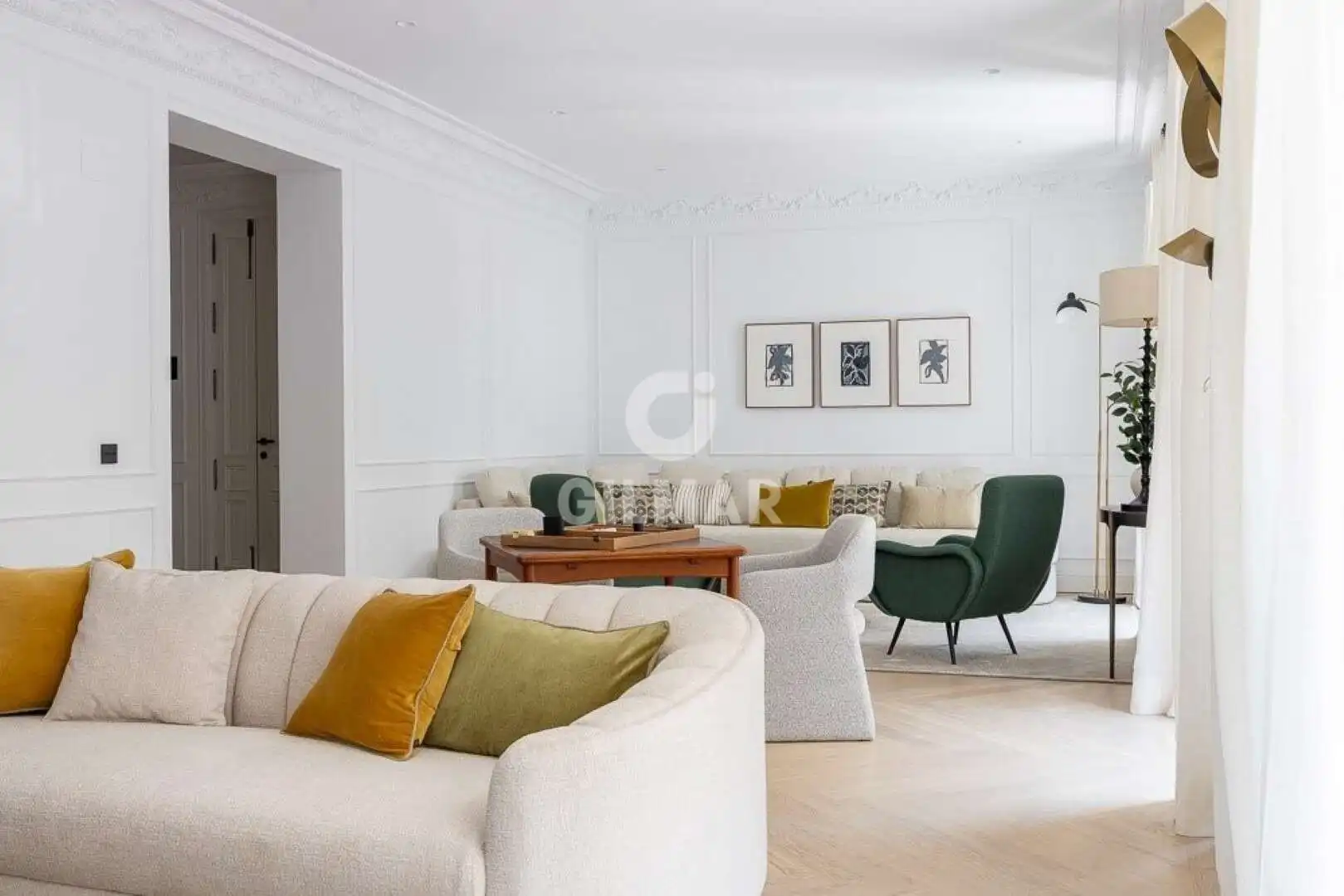Sala de estar de Piso en venta en Madrid con Calefacción y Balcón