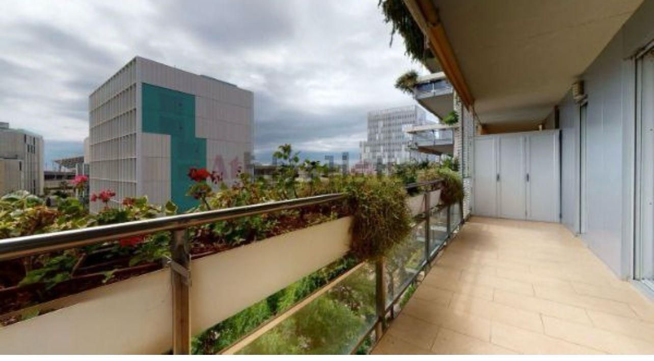 Terrace of Flat for sale in Sant Adrià de Besòs  with Air Conditioner, Heating and Terrace