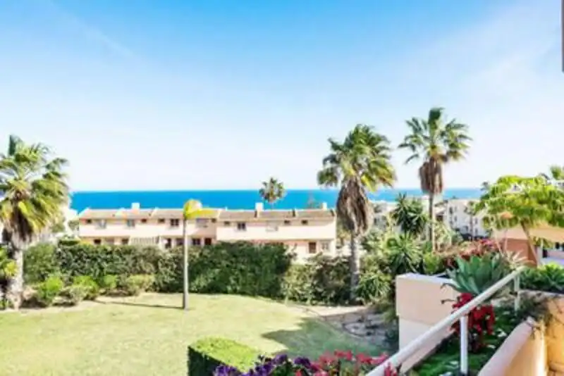 Garden of Apartments for rent in Mijas  with Air Conditioner, Terrace and Swimming Pool