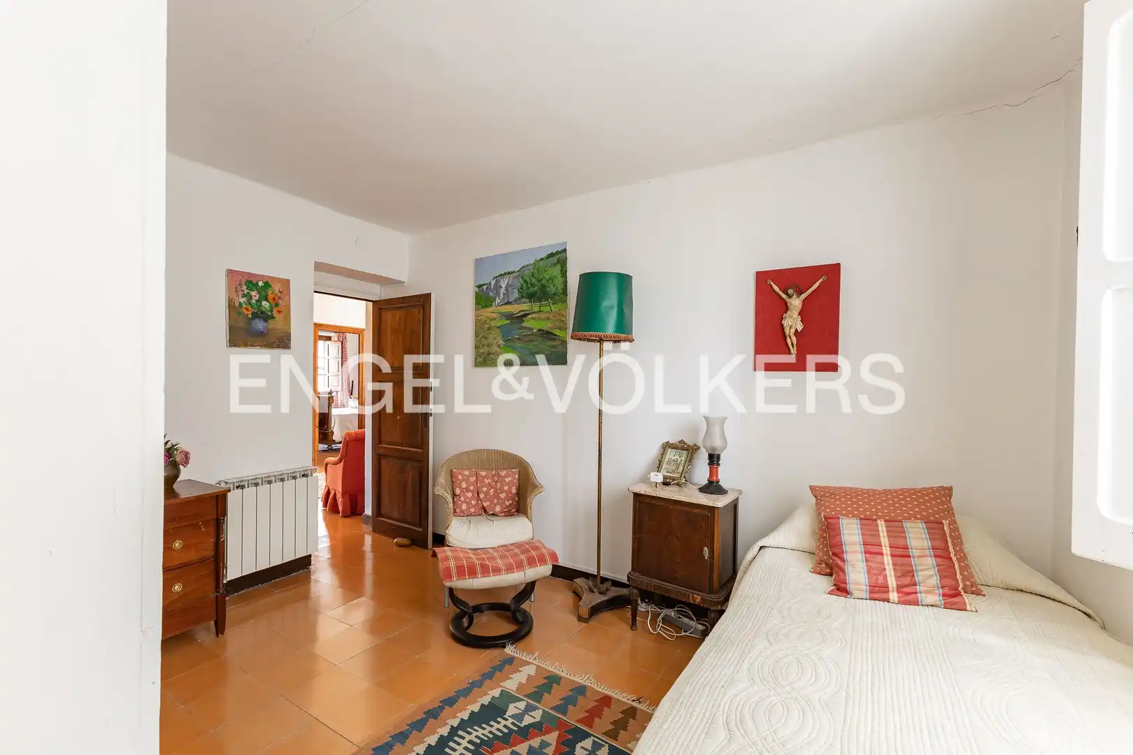 Schlafzimmer von Country house zum Verkauf in Mataró mit Heizung, Privatgarten und Terrasse