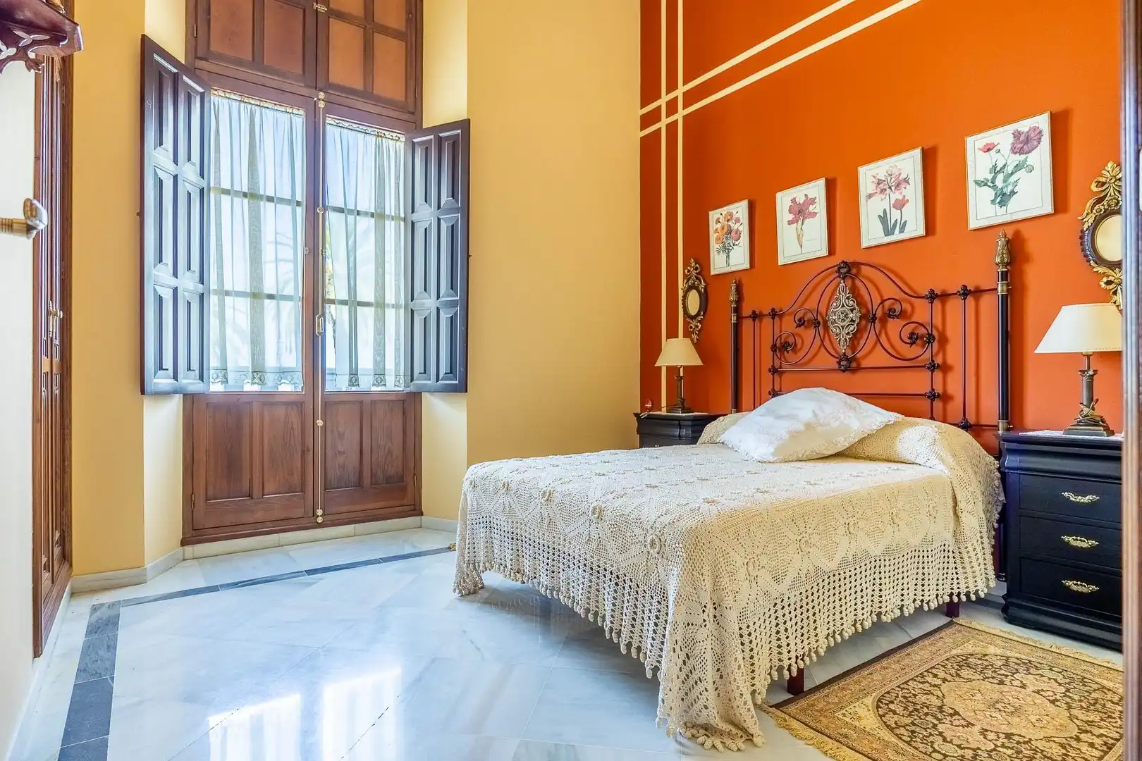 Schlafzimmer von Country house zum Verkauf in Villalba del Alcor mit Klimaanlage, Privatgarten und Abstellraum