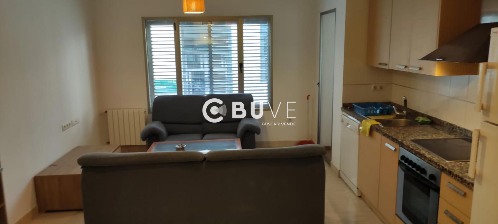 Living room of Flat for sale in Población de Arroyo  with Air Conditioner and Furnished