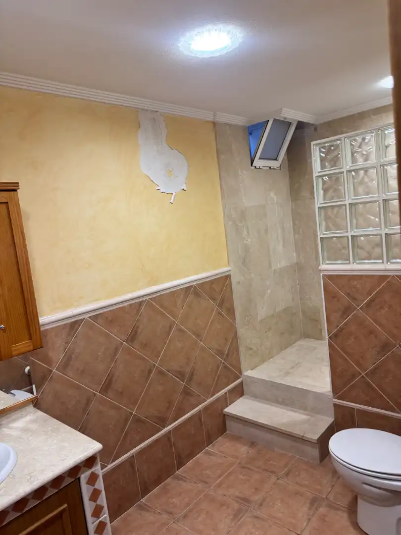 Bany de Casa o xalet en venda en Elche / Elx amb Aire condicionat, Calefacció i Jardí privat