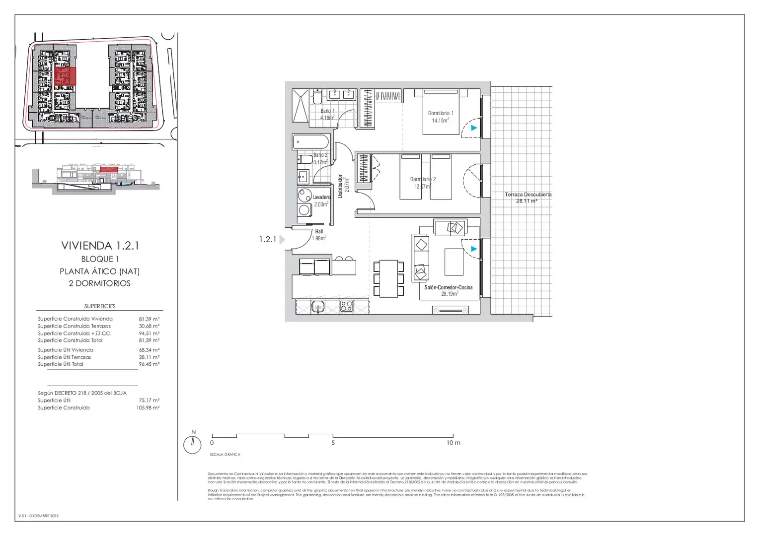 New build Penthouse with pool for sale in Avenida de La Calera 3, imagen 11