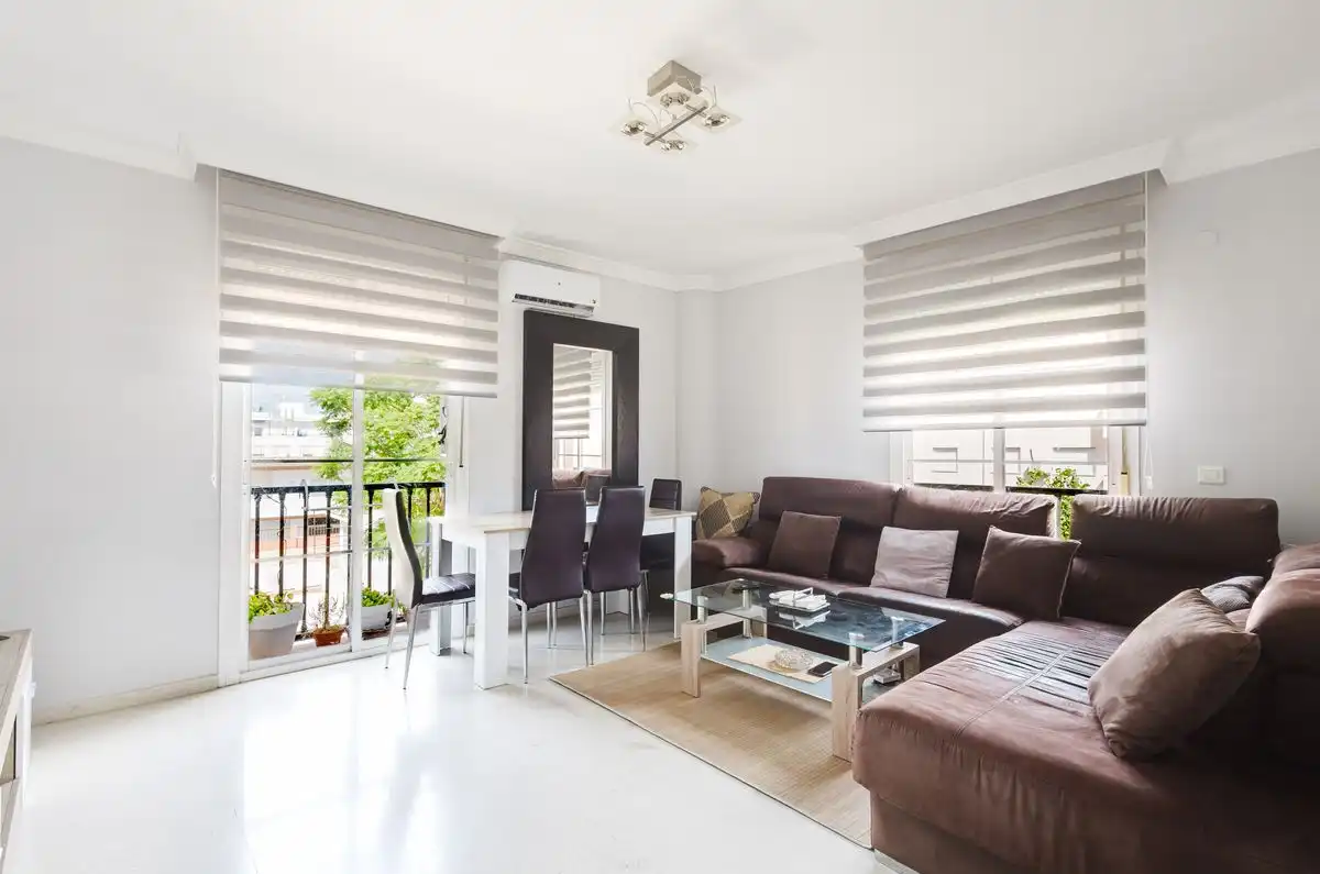 Living room of Flat for sale in Mijas  with Air Conditioner and Heating