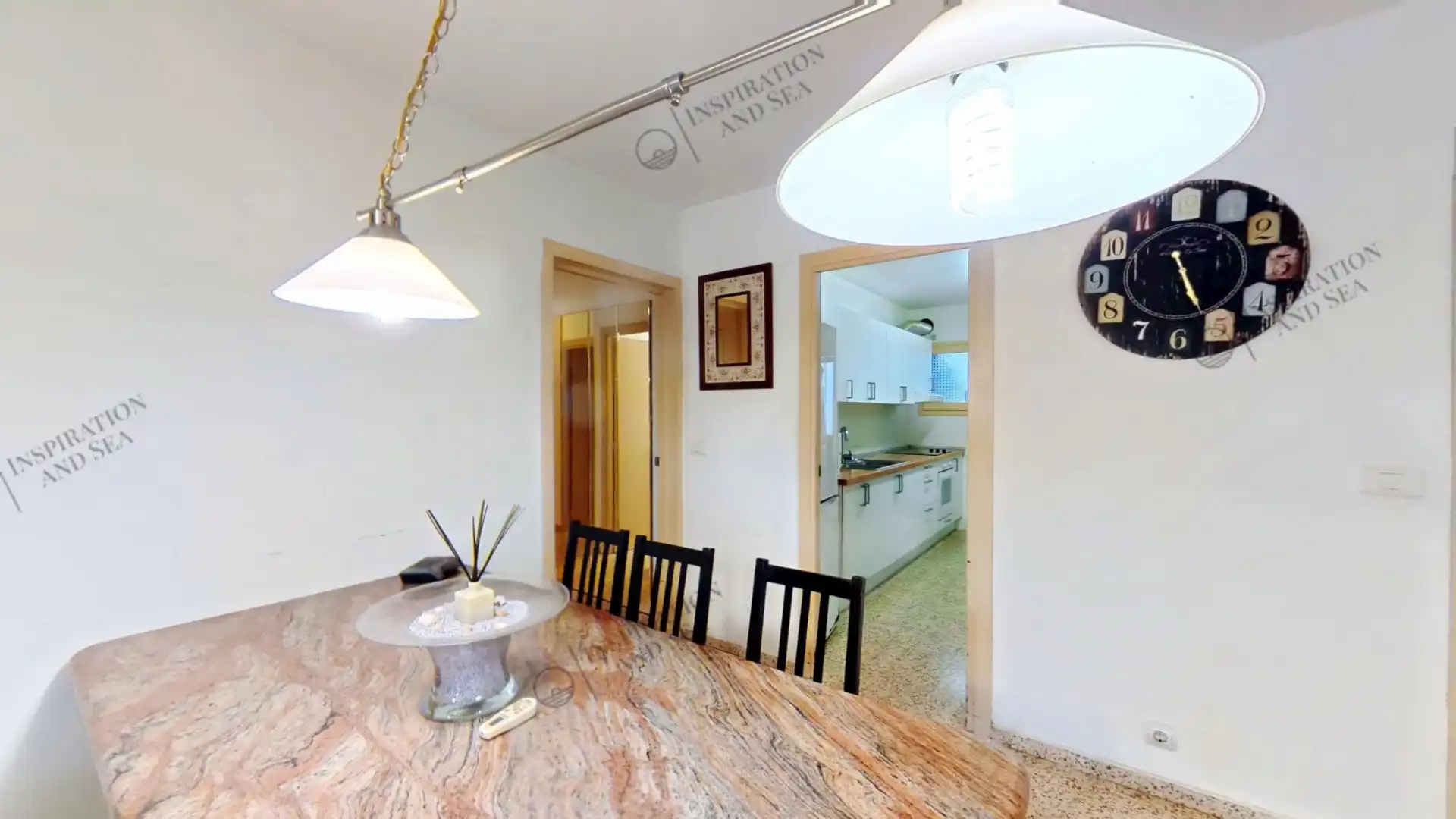 Cocina de Piso en venta en Santa Eulària des Riu con Aire acondicionado y Terraza