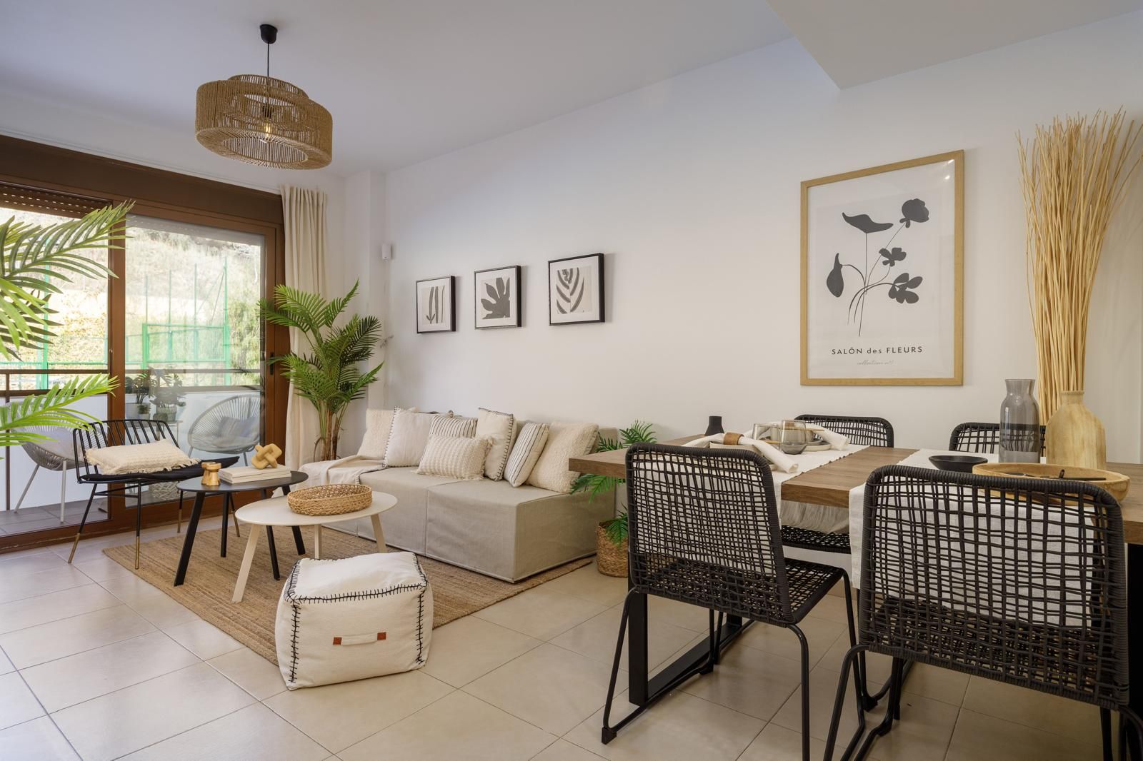 Sala d'estar de Pis en venda en Lloret de Mar amb Calefacció, Jardí privat i Terrassa