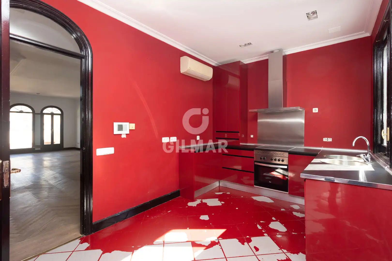 Kitchen of Attic for sale in Madrid  with Heating and Balcony
