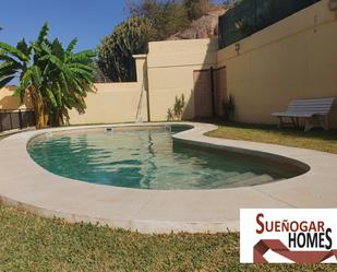 Swimming pool of House or chalet for sale in Málaga Capital  with Air Conditioner and Swimming Pool