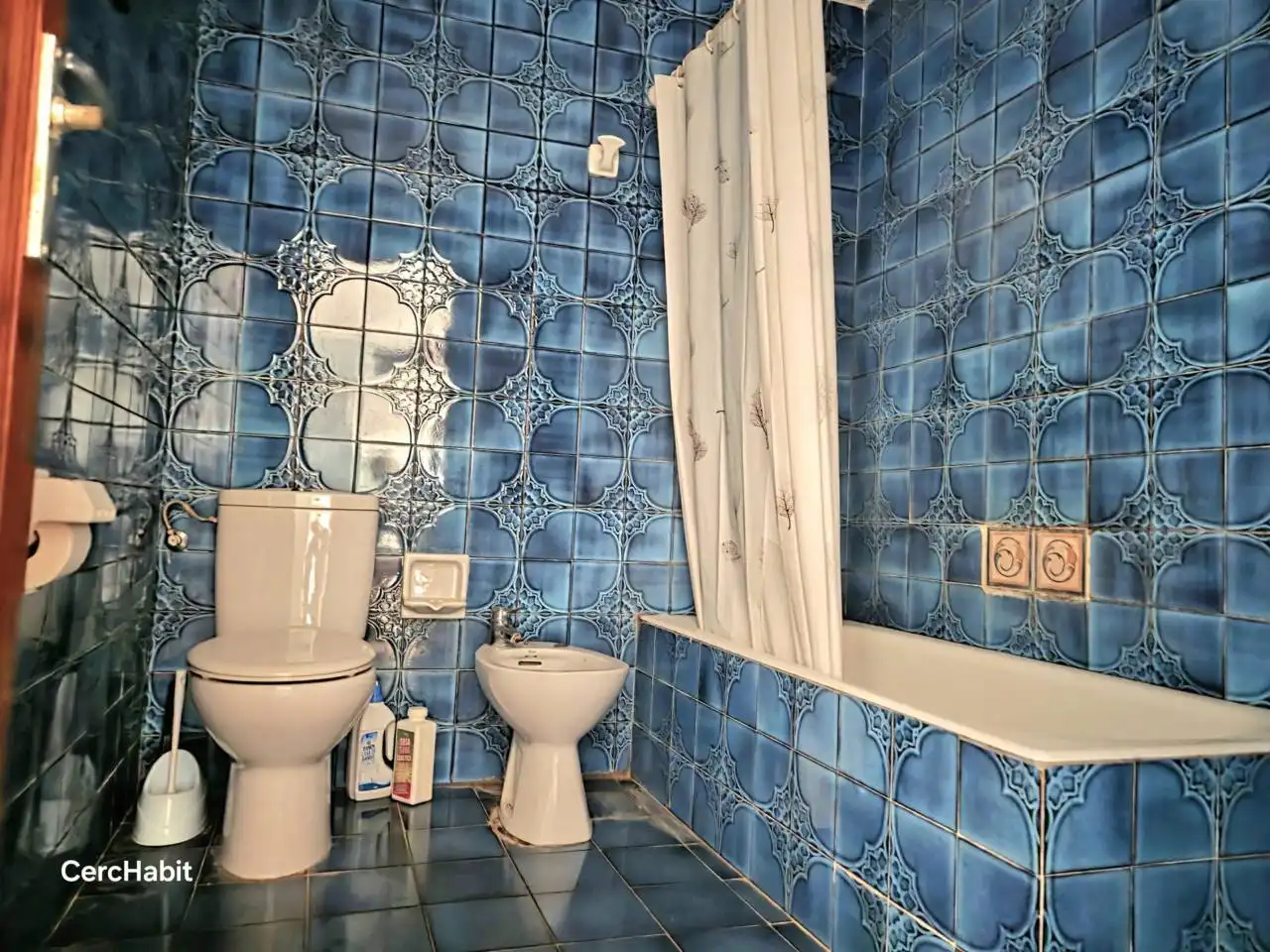 Badezimmer von Dachboden zum Verkauf in  Palma de Mallorca mit Klimaanlage und Terrasse