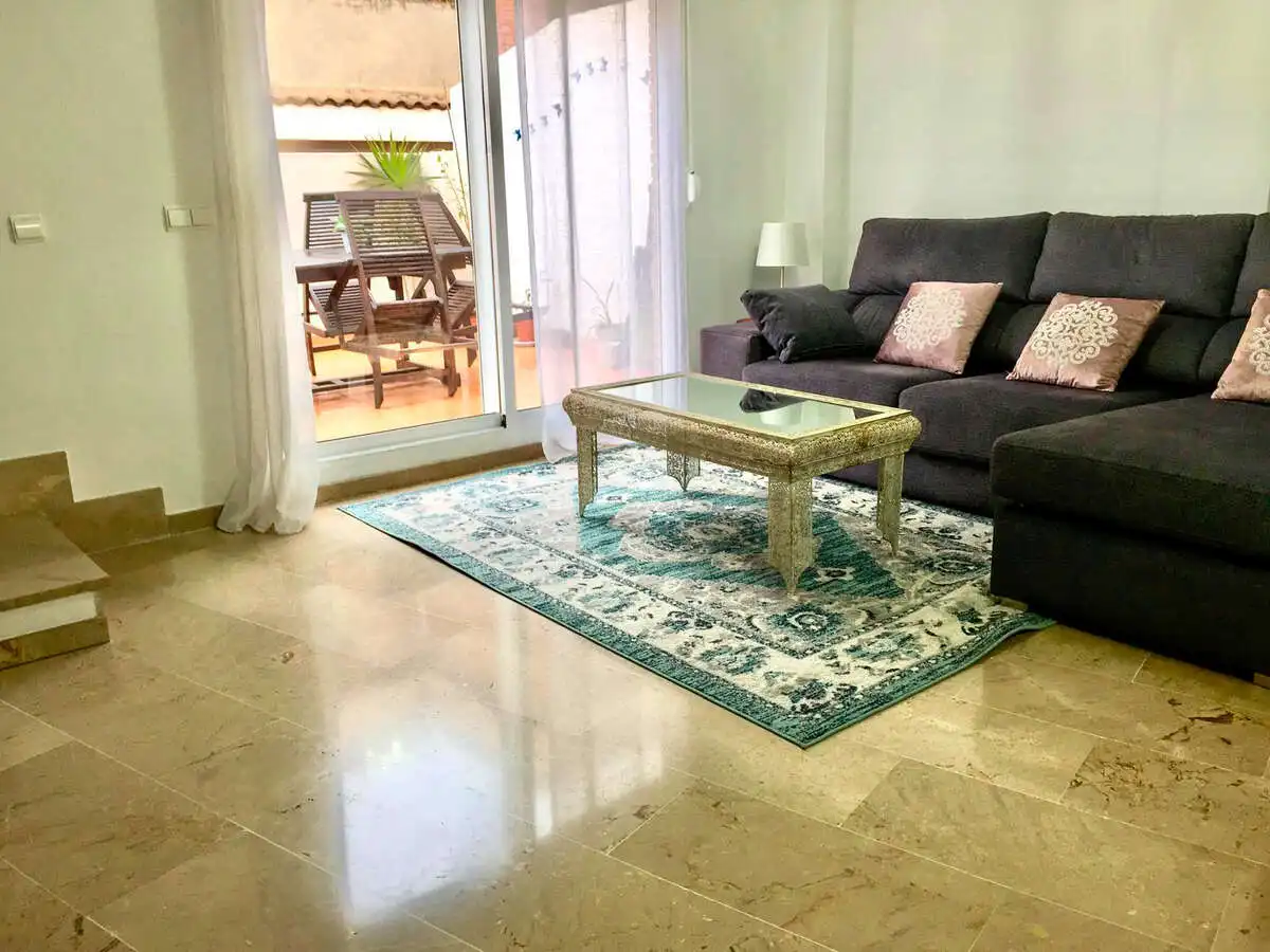 Sala de estar de Ático en venta en Catarroja con Terraza
