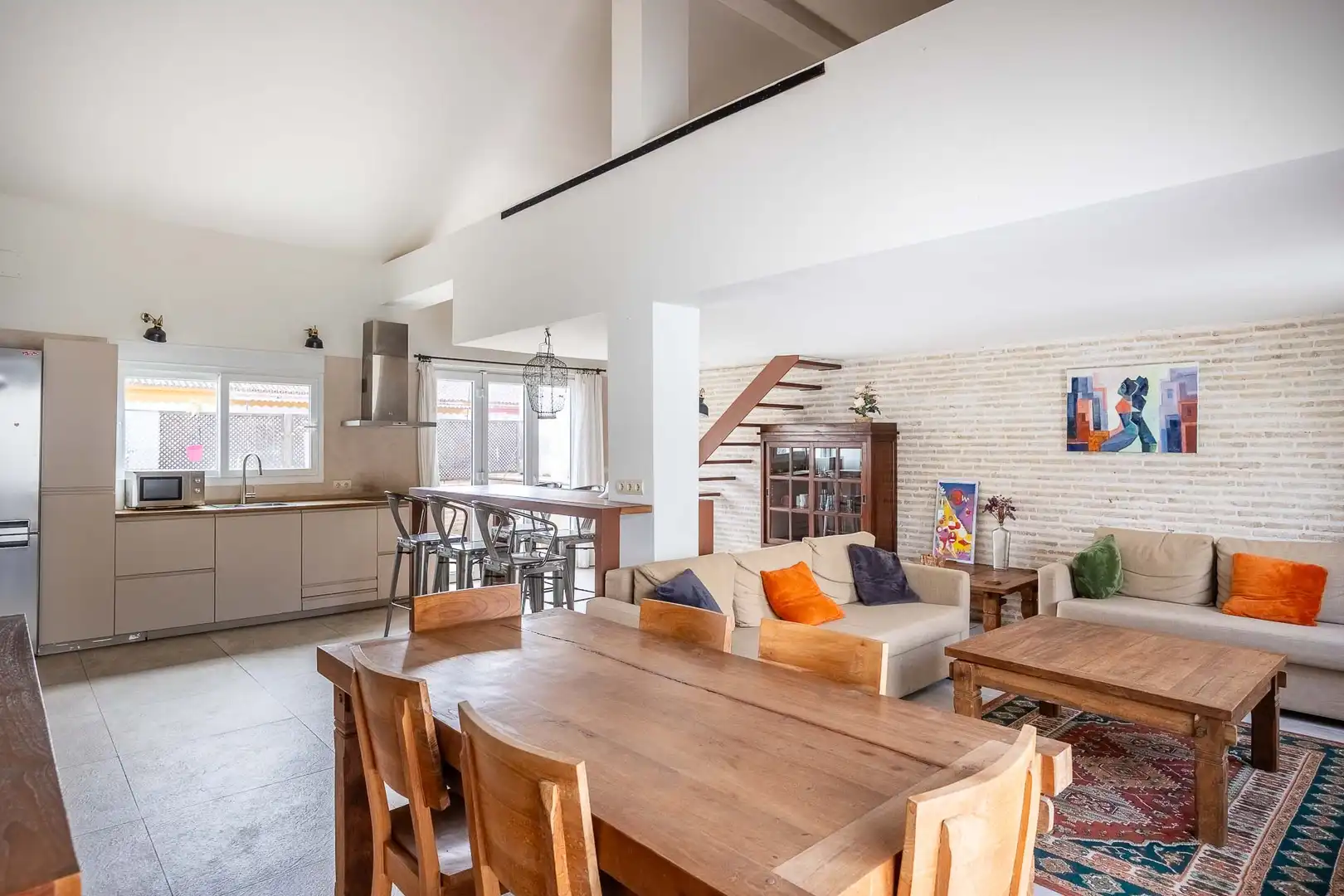 Living room of Duplexes for rent in Sevilla  with Air Conditioner, Heating and Terrace