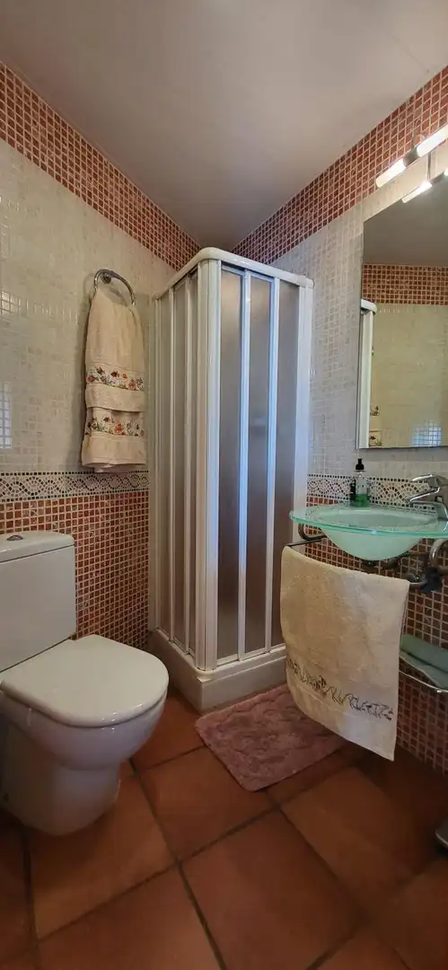 Badezimmer von Wohnungen zum Verkauf in Alcanar mit Klimaanlage, Terrasse und Abstellraum
