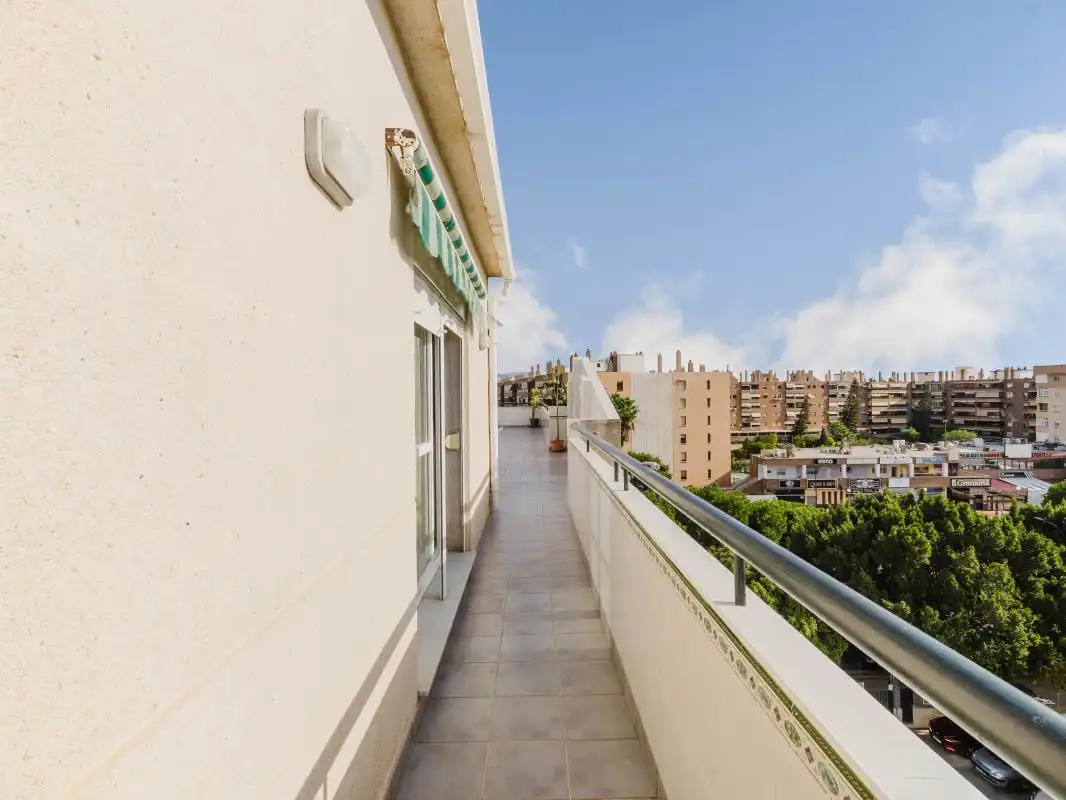 Terraza de Ático en venta en Málaga con Aire acondicionado, Calefacción y Jardín privado