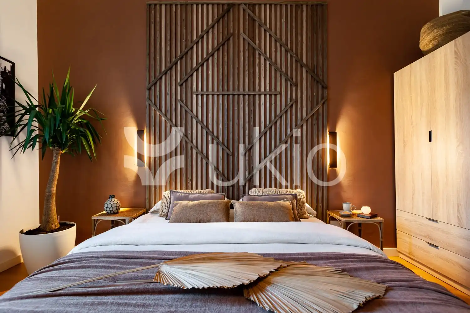 Habitación de Apartamento de alquiler en Barcelona con Aire acondicionado, Calefacción y Amueblado