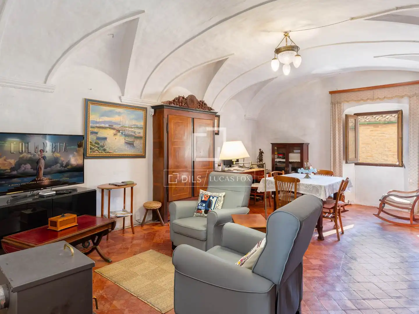 Living room of Houses for sale in Begur  with Heating, Private garden and Balcony