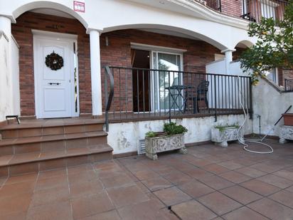 Terrace of Single-family semi-detached for sale in Santa Susanna  with Heating, Private garden and Terrace