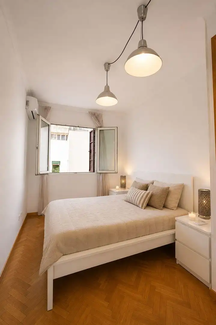 Bedroom of Flat for sale in Madrid  with Air Conditioner, Heating and Parquet flooring