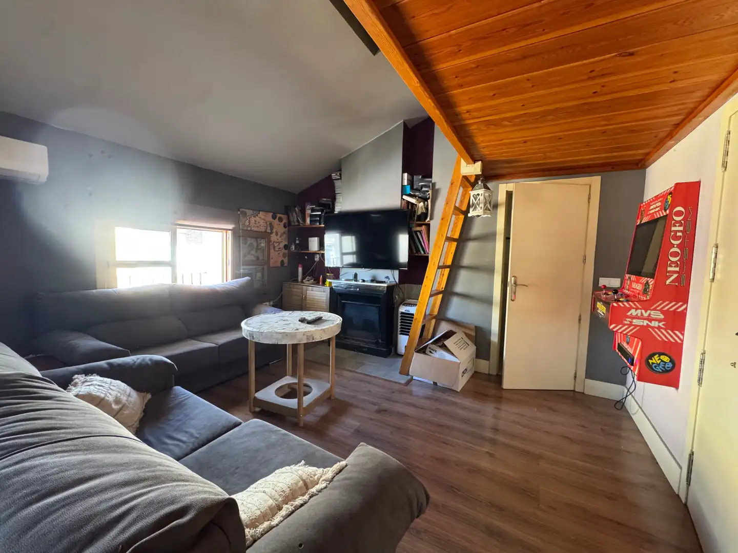 Sala de estar de Apartamento en venta en Cehegín con Aire acondicionado, Calefacción y Parquet