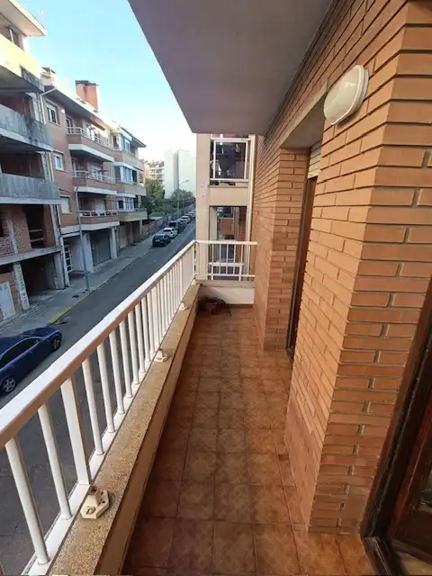 Terraza de Piso de alquiler en Berga con Calefacción, Parquet y Terraza