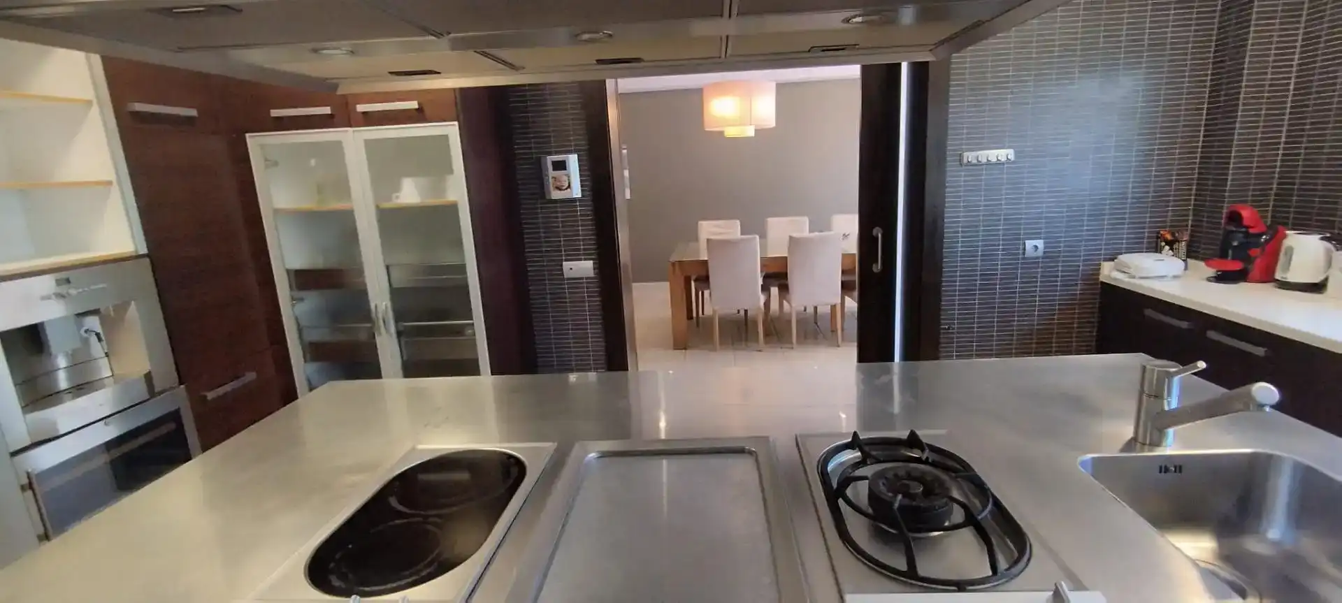 Cuina de Àtic en venda en Calvià amb Aire condicionat, Piscina i Balcó