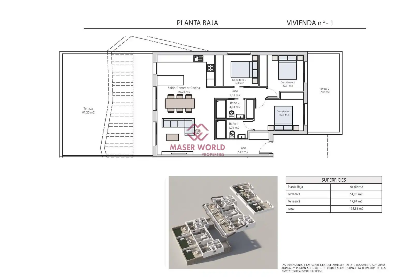 Bungalow with pool for sale in Balcón de Finestrat - Terra Marina, imagen 17