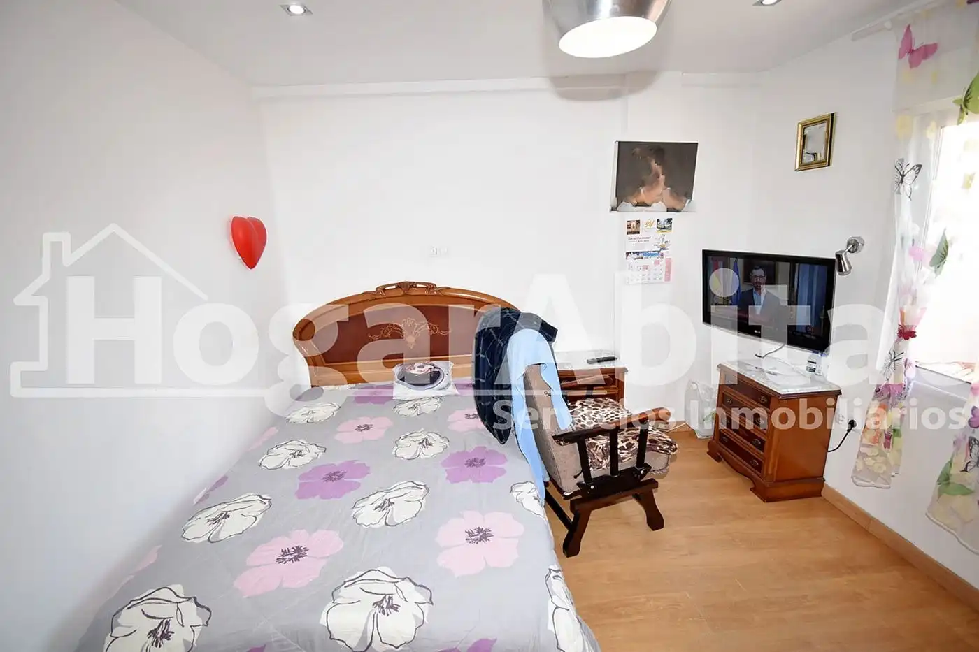 Schlafzimmer von Wohnung zum Verkauf in Xirivella mit Klimaanlage, Parkett und Balkon