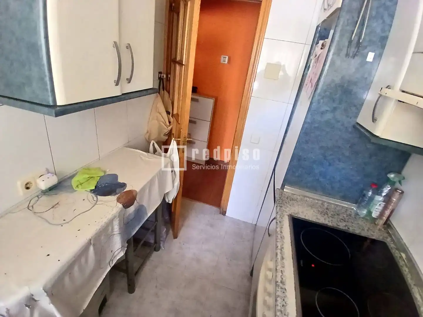 Kitchen of Flat for sale in Madrid  with Air Conditioner, Heating and Private garden