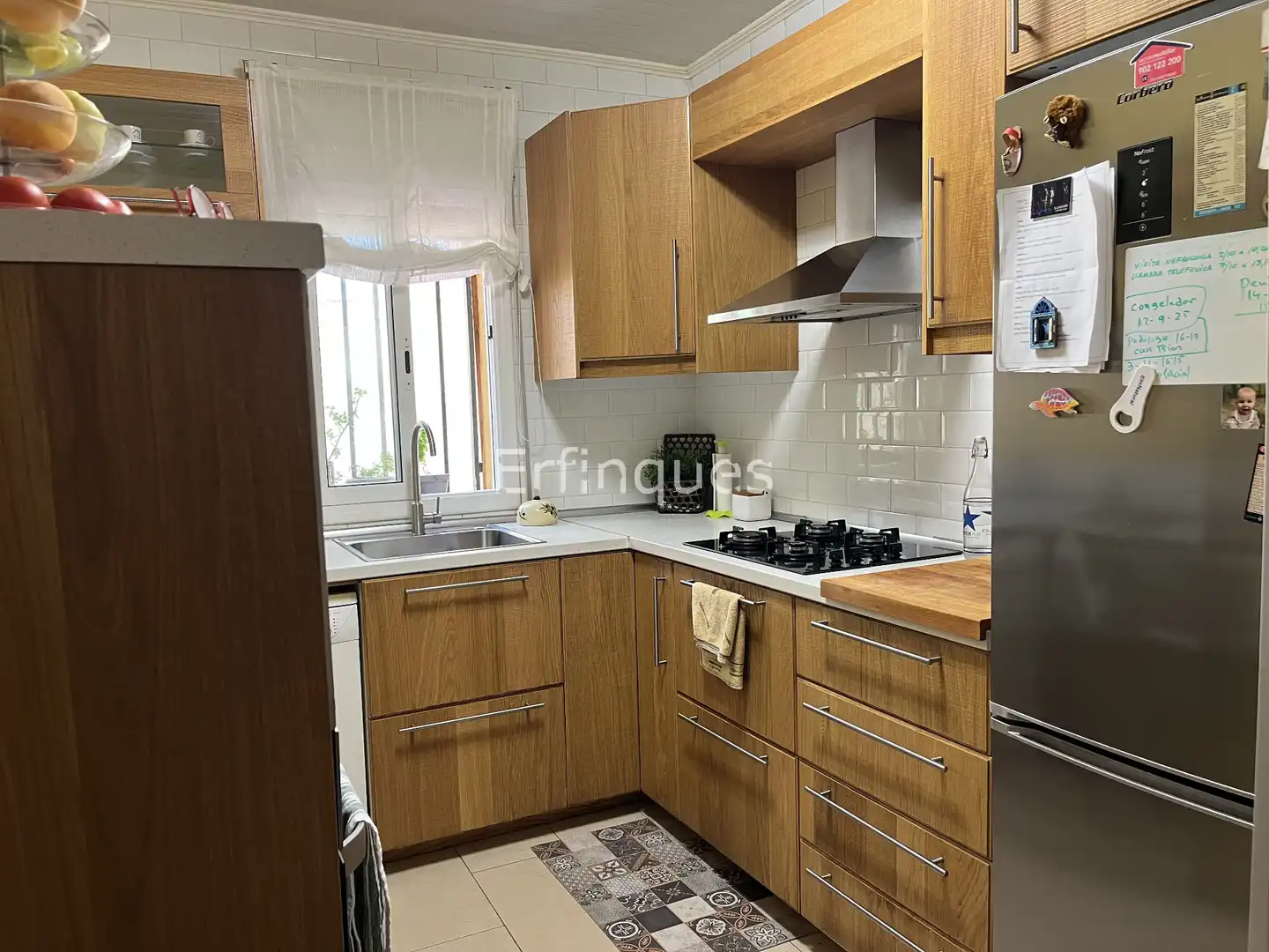 Küche von Haus oder Chalet zum Verkauf in Viladecavalls mit Klimaanlage, Heizung und Privatgarten