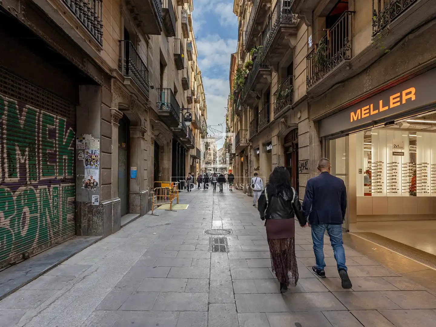 Vista exterior de Pis en venda en Barcelona amb Aire condicionat, Parquet i Traster