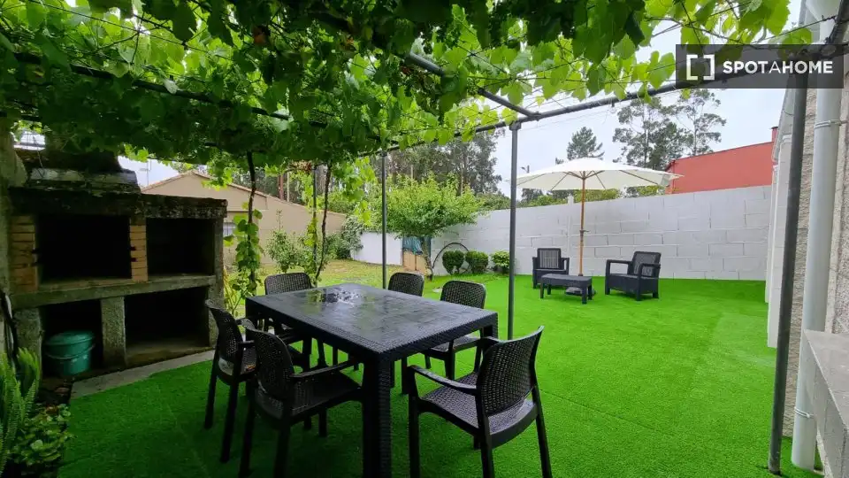 Terrace of Apartments for share in Vilanova de Arousa  with Air Conditioner, Terrace and Furnished