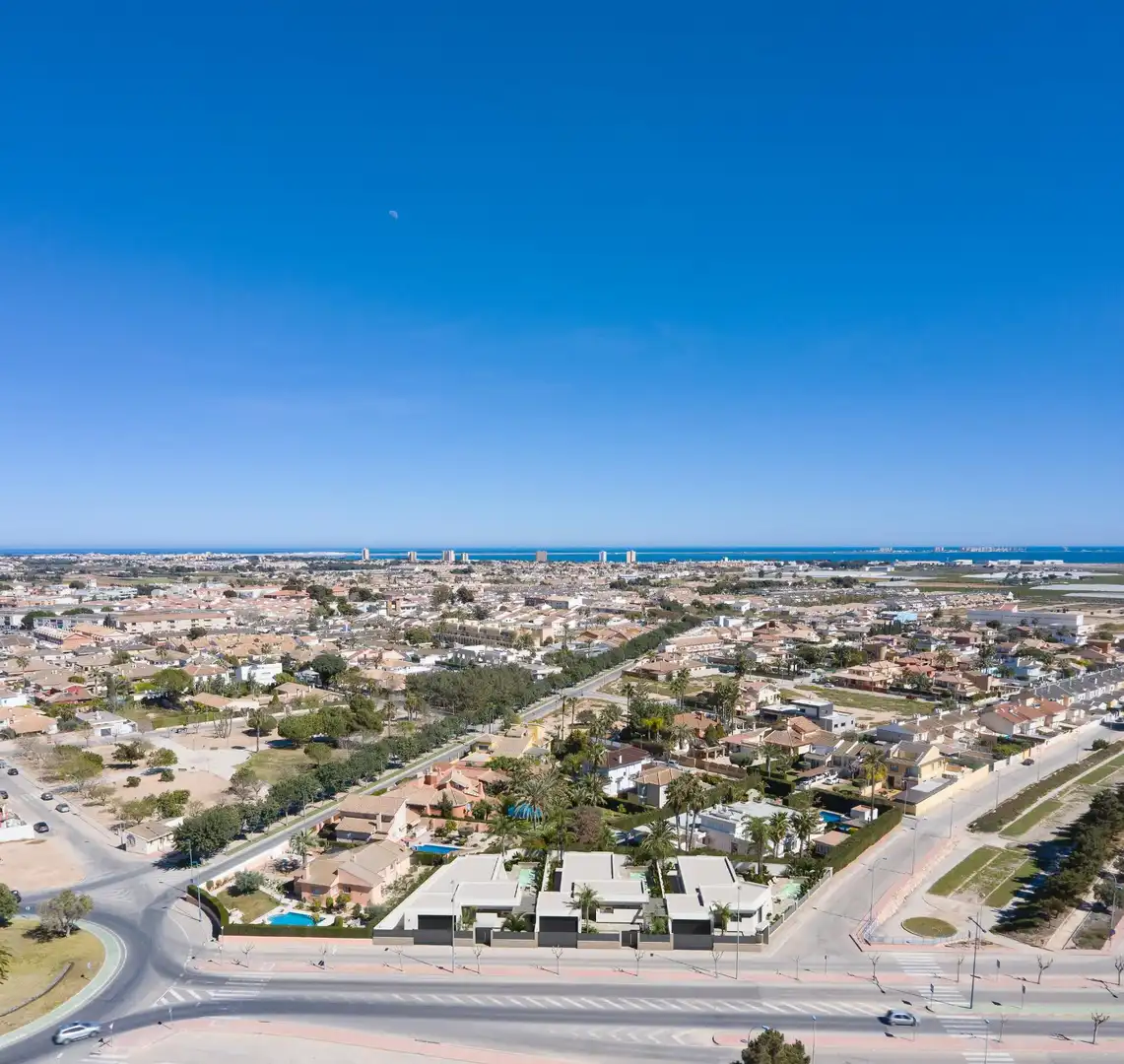 Vista exterior de Casa o chalet en venta en San Javier con Aire acondicionado, Calefacción y Jardín privado