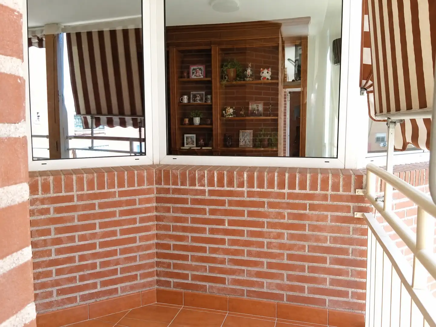 Balcony of Flat for sale in Leganés  with Air Conditioner, Heating and Private garden