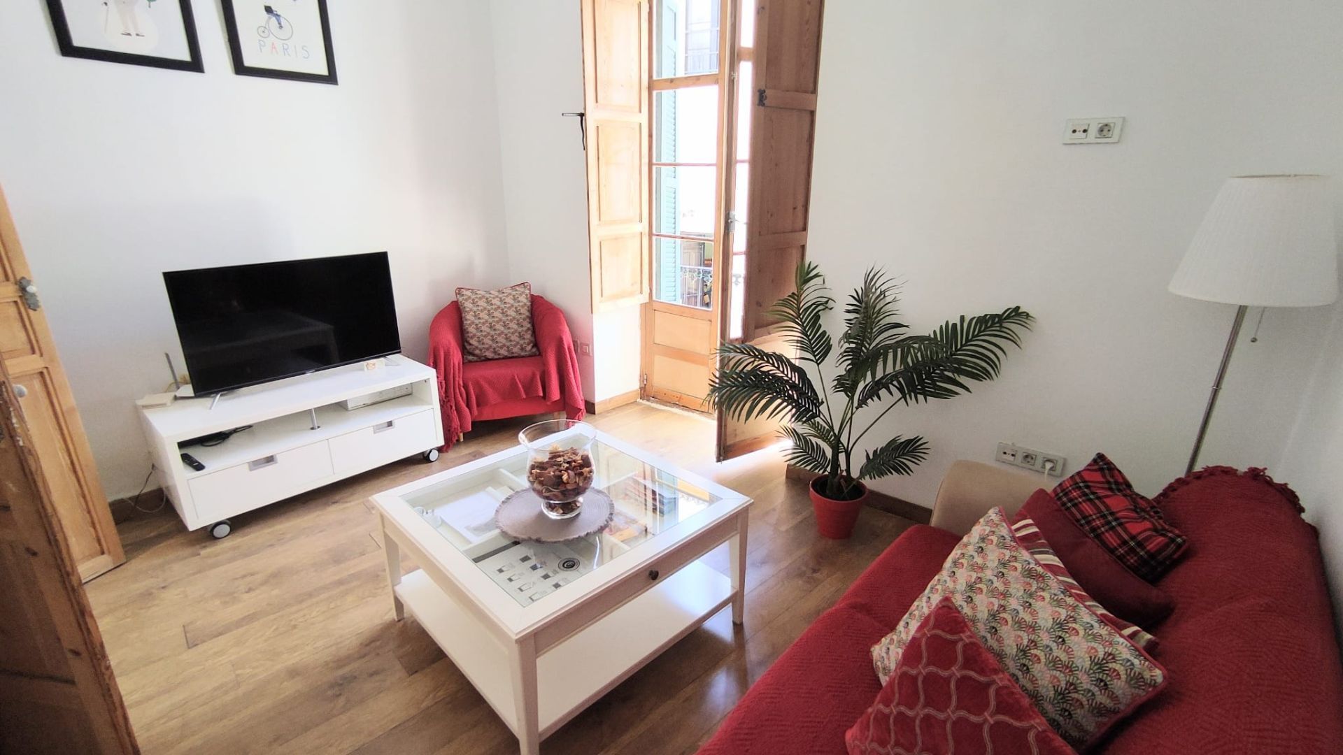 Sala de estar de Piso en venta en Málaga Capital con Aire acondicionado y Amueblado