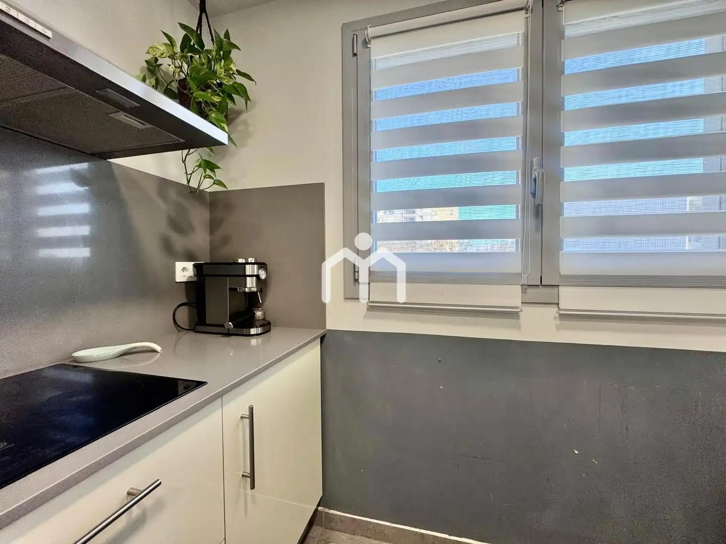 Kitchen of Flat for sale in Badalona  with Air Conditioner, Heating and Parquet flooring