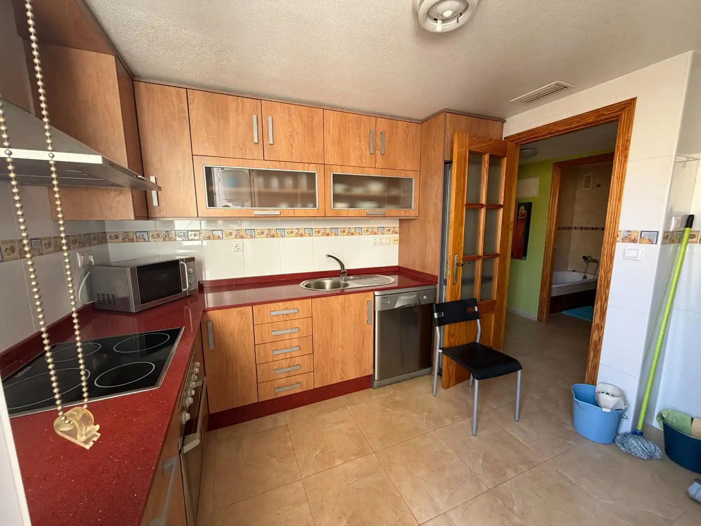 Kitchen of Flat for sale in Águilas  with Air Conditioner and Furnished
