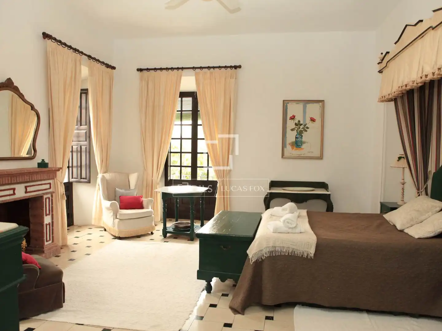 Habitación de Finca rústica en venta en Otívar con Aire acondicionado, Jardín privado y Terraza