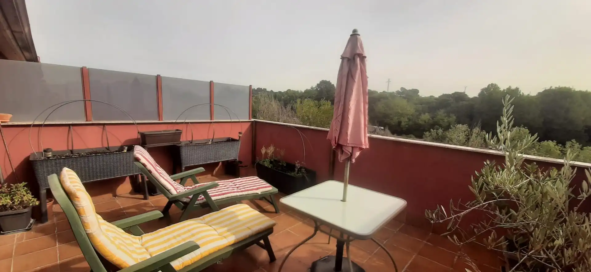 Terrasse von Maisonette zum Verkauf in Sant Joan de Vilatorrada mit Klimaanlage, Terrasse und Balkon