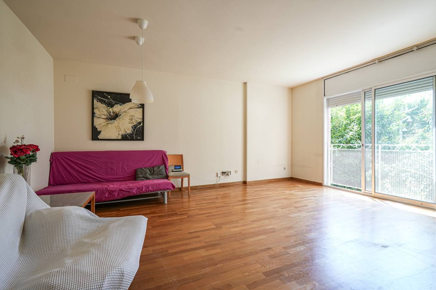 Living room of Flat for sale in  Barcelona Capital  with Air Conditioner and Heating