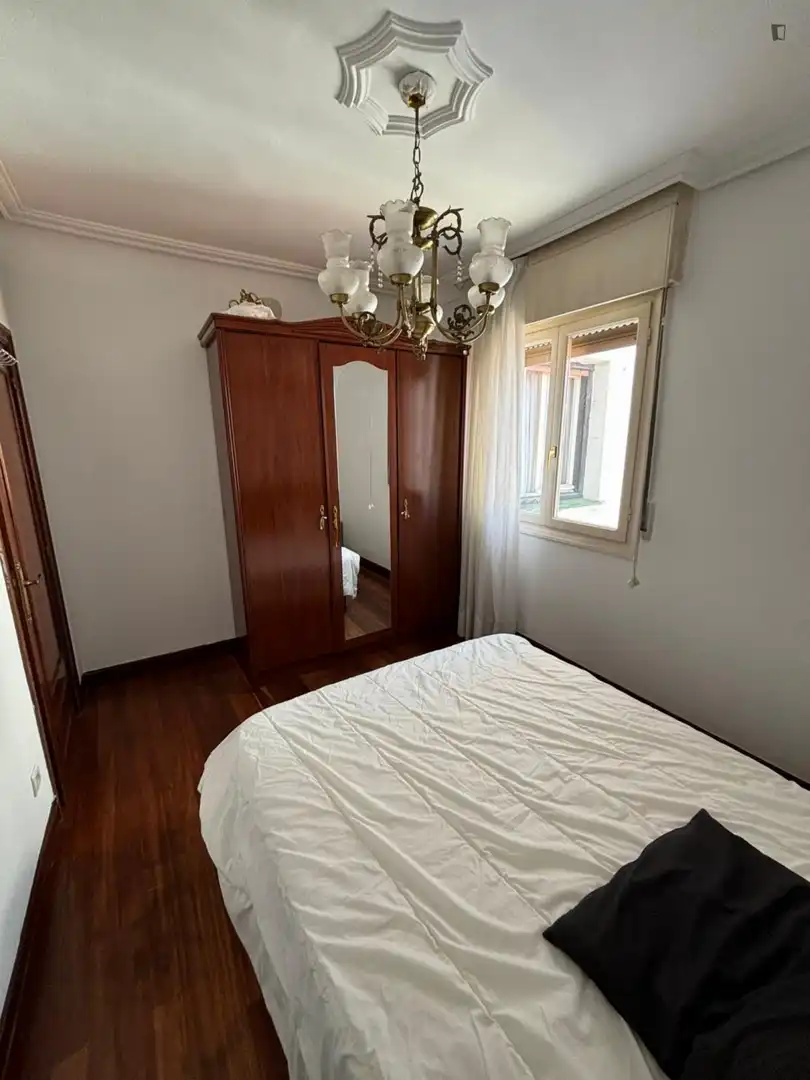 Bedroom of Apartments for share in Barakaldo   with Furnished, Oven and Washing machine