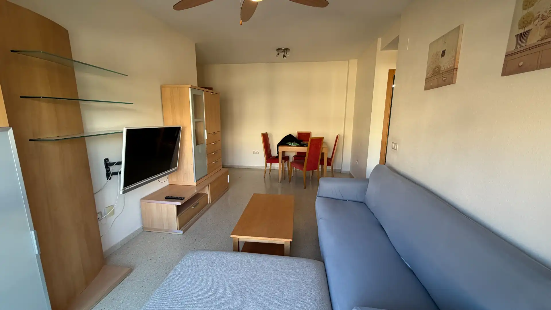 Sala d'estar de Pis en venda en Torrox amb Terrassa, Moblat i Rentadora