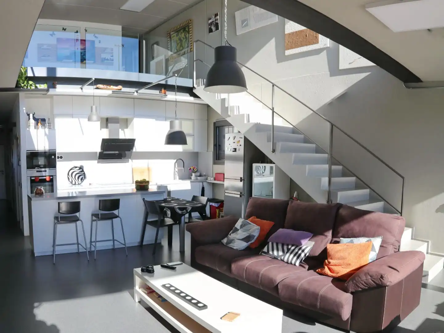 Sala d'estar de Casa o xalet en venda en L'Armentera amb Aire condicionat, Terrassa i Piscina