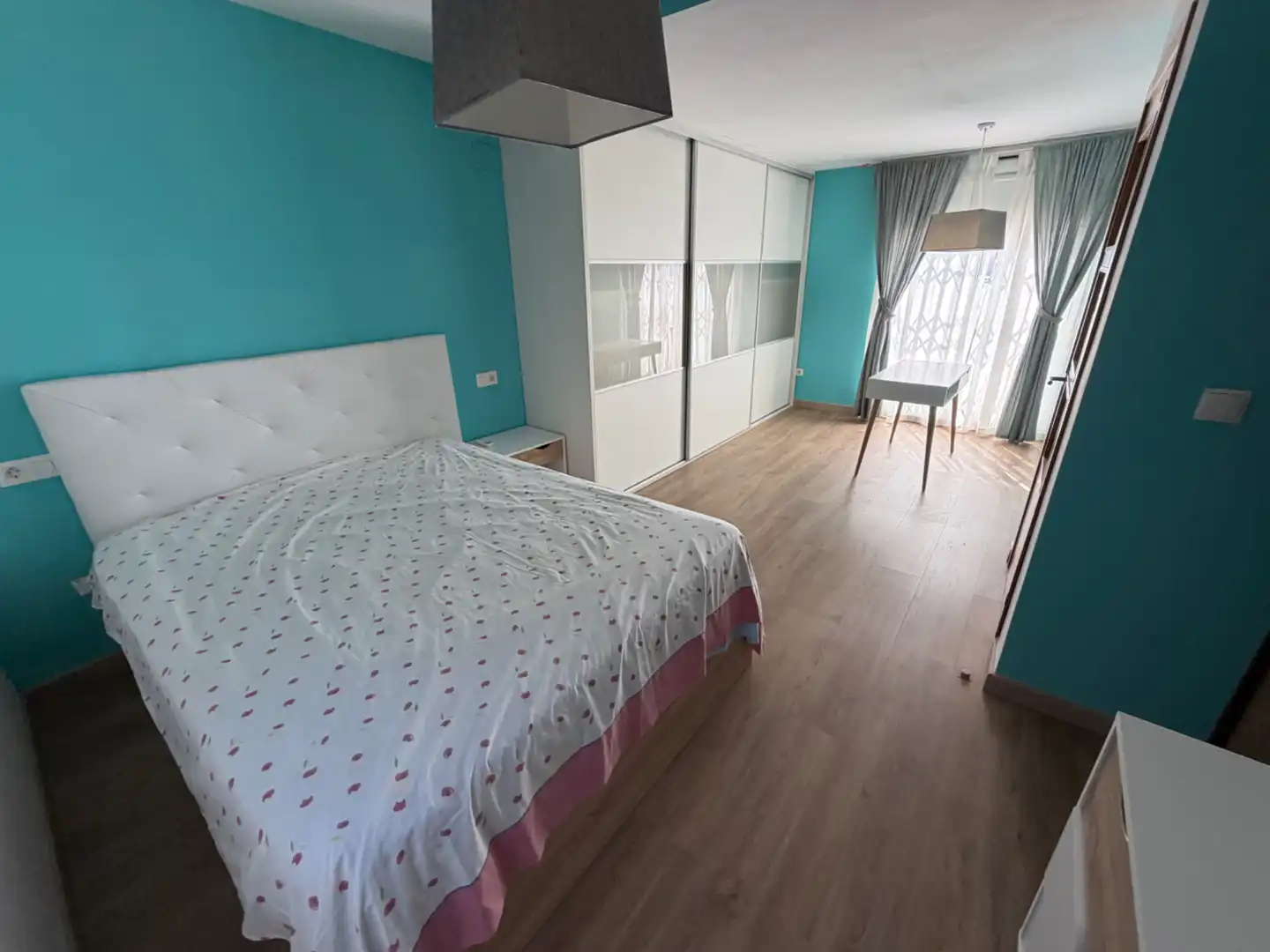 Bedroom of Detached homes for sale in Almazora / Almassora  with Air Conditioner, Parquet flooring and Terrace