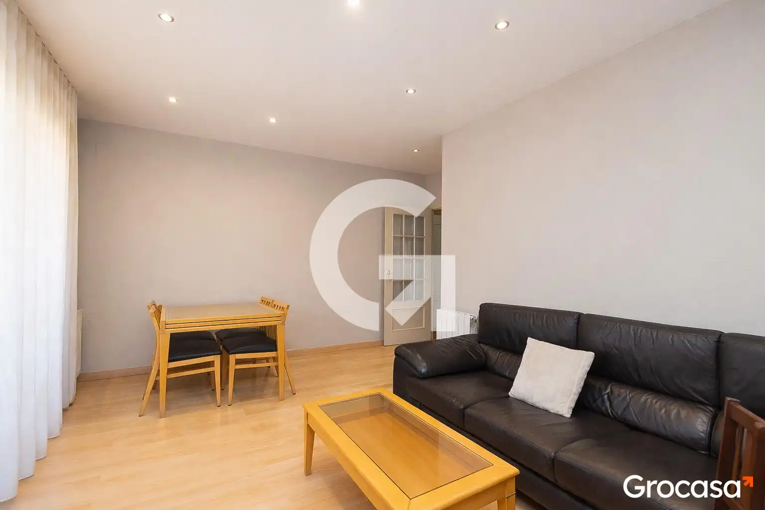 Sala d'estar de Pis en venda en Santa Coloma de Cervelló amb Aire condicionat, Calefacció i Traster