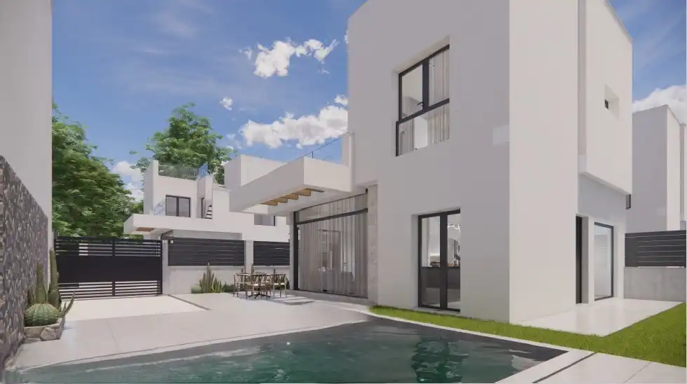 Casa a schiera con piscina in vendita a Los Montesinos, imagen 3