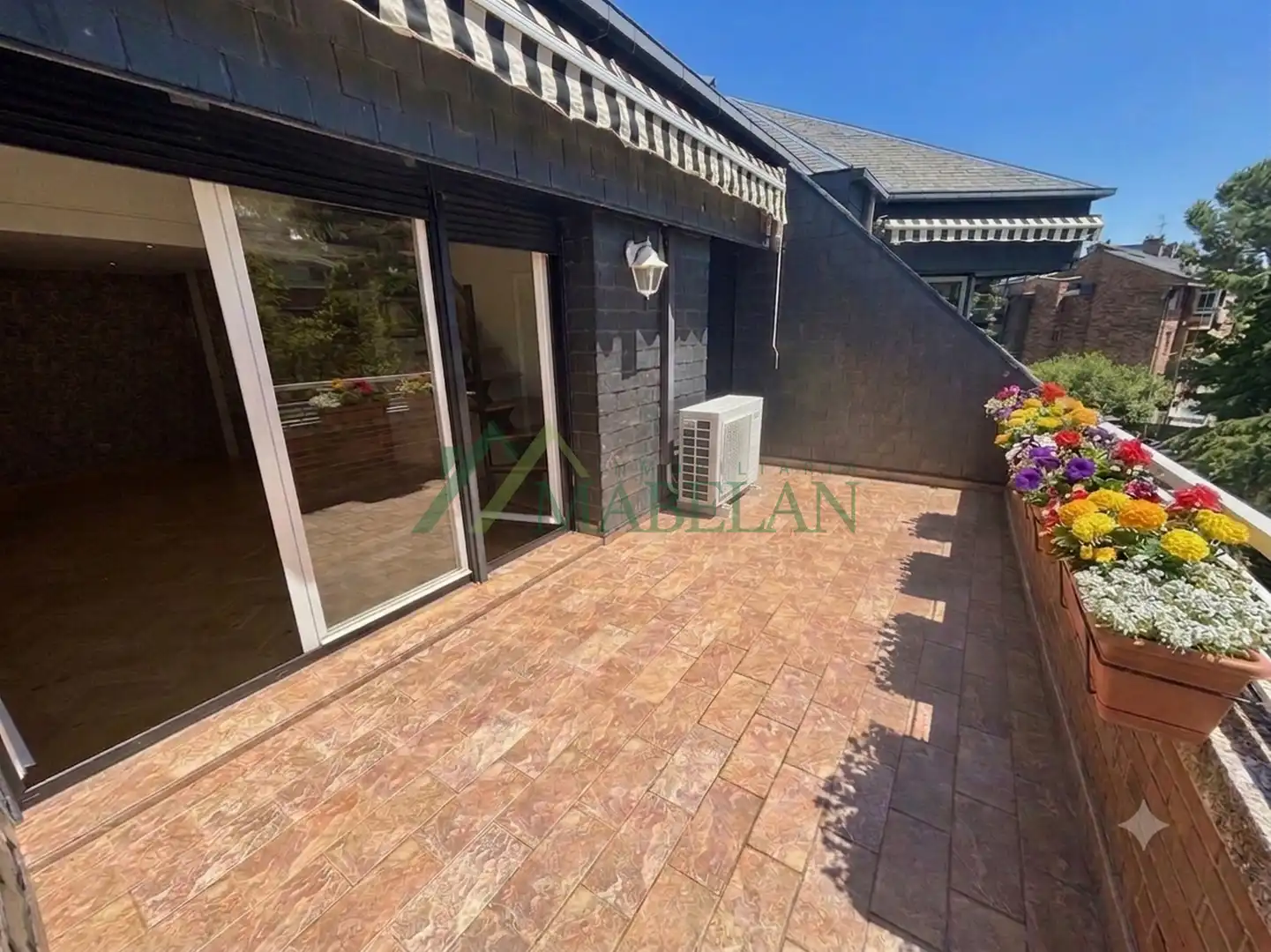 Terrasse von Dachboden zum Verkauf in Las Rozas de Madrid mit Klimaanlage, Heizung und Parkett