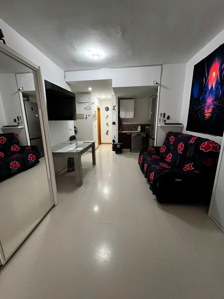 Living room of Apartment for sale in Rafelbuñol / Rafelbunyol  with Terrace, Furnished and Oven