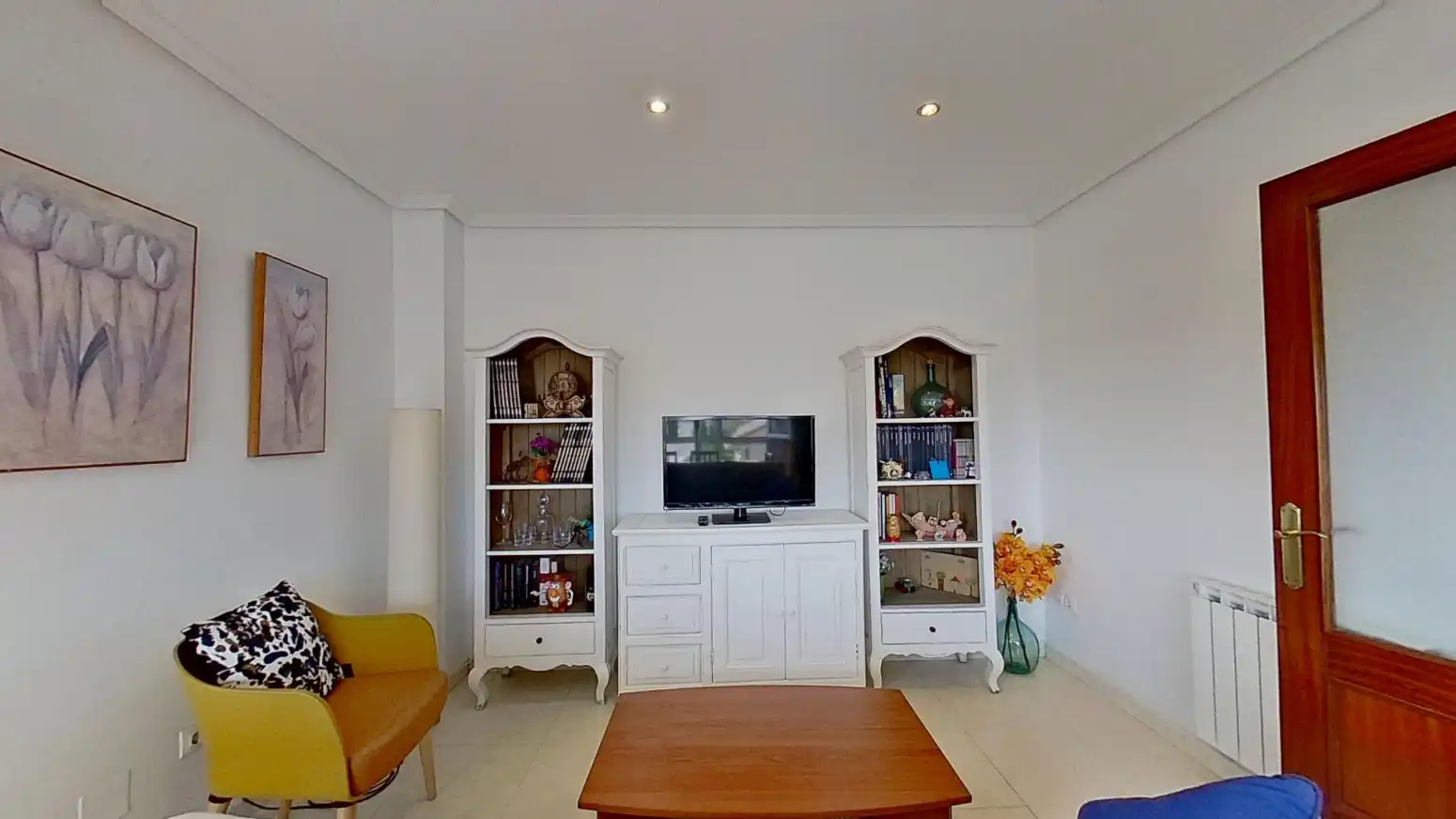 Sala de estar de Piso en venta en Suances con Calefacción, Jardín privado y Terraza